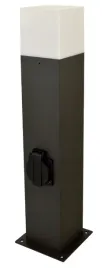 lampa-ogrodowa-slupek-new-york-z-gniazdem-44cm