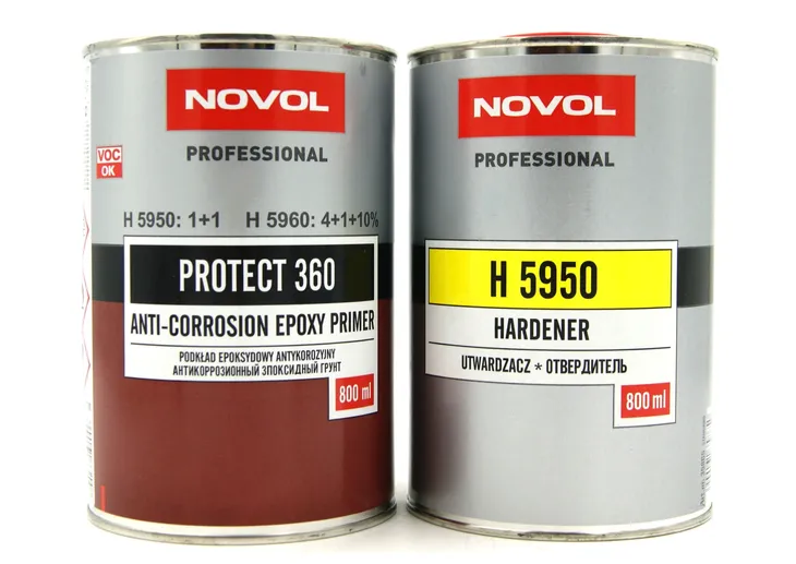 Novol podkład epoksydowy Protect 360 1,6L 1:1 szary