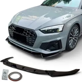 dokladka-zderzaka-audi-a5-f5-2020-2024-s5-spoiler-czarny-polysk-lotka