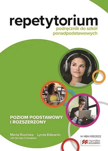 REPETYTORIUM. PODRĘCZNIK DO SZKÓŁ PONADPODSTAWOWYCH. POZIOM PODSTAWOWY I ROZSZERZONY. KOD WKLEJONY - Lynda Edwards,Marta Rosińska, Lynda Edwards,Moni