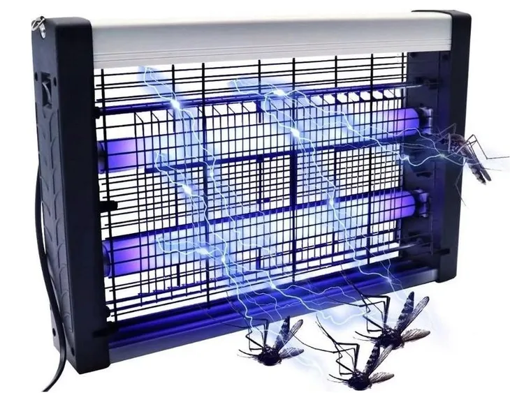 Lampa Owadobójcza na Komary Muchy Ćmy Pułapka Elektryczna UV 16W MOCNA
