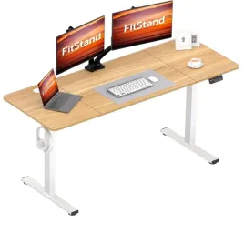 biurko-elektryczne-fitstand-fq1-160x60-klon-73-118cm-pamiec-haczyk-biale