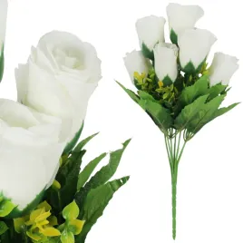 bukiet-7-roz-z-dodatkami-sztuczne-kwiaty-do-wazonu-kompozycja-biala-35-cm