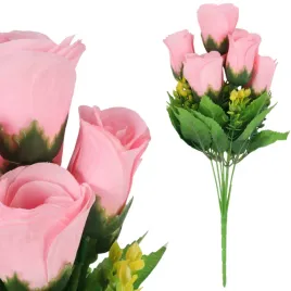 bukiet-7-roz-z-dodatkami-sztuczne-kwiaty-do-wazonu-jasno-rozowy-35cm-ozdoba
