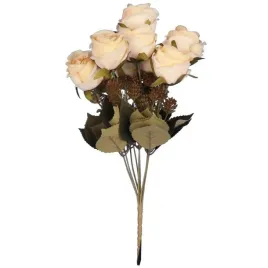 bukiet-9-roz-z-dodatkami-40-cm-kolor-zolty-dekoracja-ozdoba-na-slub-wesele