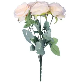 bukiet-9-eleganckich-roz-48-cm-kolor-kremowy-sztuczne-kwiaty-slubne-ozdoba