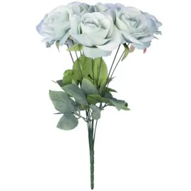 bukiet-9-eleganckich-roz-48-cm-kolor-szary-sztuczne-kwiaty-jak-zywe-ozdoba