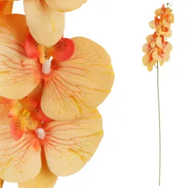 storczyk-sztuczne-kwiaty-do-wazonu-galazka-orchidea-pomaranczowa-100-cm