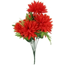 bukiet-pomaranczowych-chryzantem-z-liscmi-paproci-dekoracja-sztuczna-56-cm