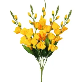 bukiet-pieciu-zoltych-gladioli-o-wysokosci-60-cm-gotowa-wiazanka-wielkanoc