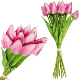 bukiet-12-tulipanow-w-peczku-z-rafia-32-cm-rozowe-dekoracja-wiosenna-ozdoba