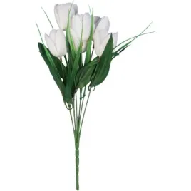 bukiet-6-tulipanow-z-trawka-34cm-bialy-dekoracja-wielkanocna-wiosenna-wazon