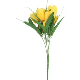 bukiet-6-tulipanow-z-trawka-34-cm-zolty-dekoracja-do-wiosennych-stroikow