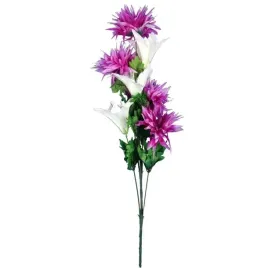 bukiet-7-kwiatow-mix-lilia-i-astry-70cm-fioletowo-bialy-dodatek-do-stroikow