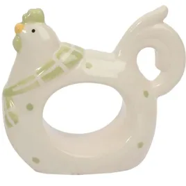 bialy-ceramiczny-serwetnik-wielkanocny-kura-z-zielonymi-kropkami-85-cm