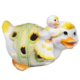 lampion-wielkanocny-ceramika-figurka-kaczki-na-tealight-zielony-17cm-ozdoba
