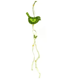 wiosenna-zawieszka-zielony-ptaszek-z-filcu-z-tasiemkami-60cm-dekoracyjna