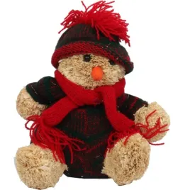balwan-z-trocin-w-brazowym-ubranku-figurka-20cm-dekoracja-swieta-prezent