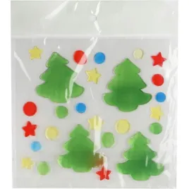 zelowe-naklejki-na-okno-z-wzorem-choinek-20-cm-swiateczne-dekoracje-ozdoby