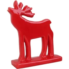 czerwony-ceramiczny-renifer-swiateczny-figurka-dekoracyjna-bozonarodzeniowa