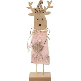 figurka-renifer-z-drewna-z-rozowym-futerkiembrokat-i-cekiny-22cm-ozdoba