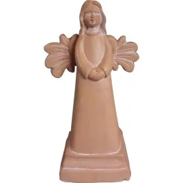 mala-figurka-aniola-z-ceramiki-w-kolorze-gliny-ozdoba-swiateczna-nagrobna
