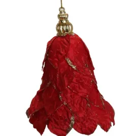 dekorowana-bombka-dzwonek-brokatowa-z-materialu-12cm-czerwona-ozdoba-swieta