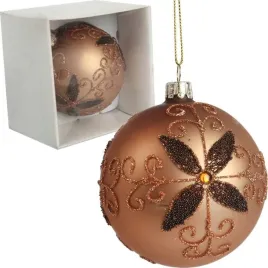 elegancka-bombka-szklana-z-brokatowym-dekorem-brazowy-8cm-ozdobna-na-swieta
