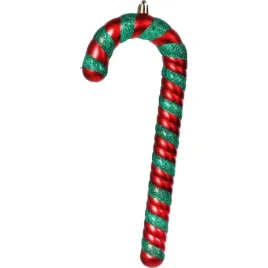 zestaw-2-plastikowych-zawieszek-swiatecznych-laski-26-cm-zielono-czerwone