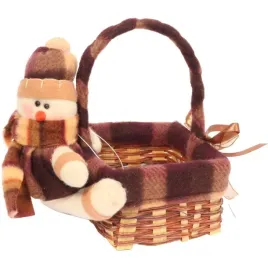 kwadratowy-koszyk-swiateczny-z-balwankiem-16x17x11-cm-brazowy-dekoracja