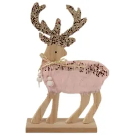 figurka-drewnianego-renifera-z-rozowym-futerkiem-cekinami-22-5-cm-ozdoba