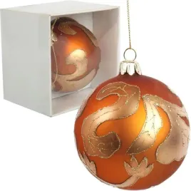 bombka-szklana-dekorowana-zlotym-brokatem-8cm-pomaranczowy-ozdoba-dekoracja