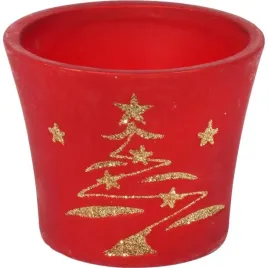 swiateczna-oslonka-z-ceramiki-czerwona-z-choinka-15-cm-iv-na-kompozycje