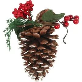 ozdoba-bozonarodzeniowa-zawieszka-szyszka-z-dekoracja-20-cm-brazowa-drzwi
