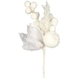 pik-galazka-ozdobna-z-jablkiem-osniezona-20-cm-biala-dekoracja-swiateczna