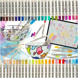 markery-akrylowe-do-tkanin-kamieni-pisaki-flamastry-mazaki-wodoodporne-diy