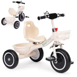 rowerek-trojkolowy-antyposlizgowe-uchwyty-dzwonek-koszyk-bezowy-ecotoys