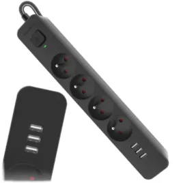 listwa-defender-sfs-133-4-gniazda-3xusb-1-5m