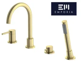 emporia-bateria-wannowa-fly-zlota-szczotkowana-03033gn