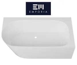 emporia-nuvio-wanna-wolnostojaca-narozna-prawa-158-cm-biala-konglomerat
