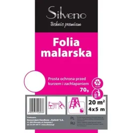 folia-malarska-technic-ldpe-cienka-4x5m-silveno