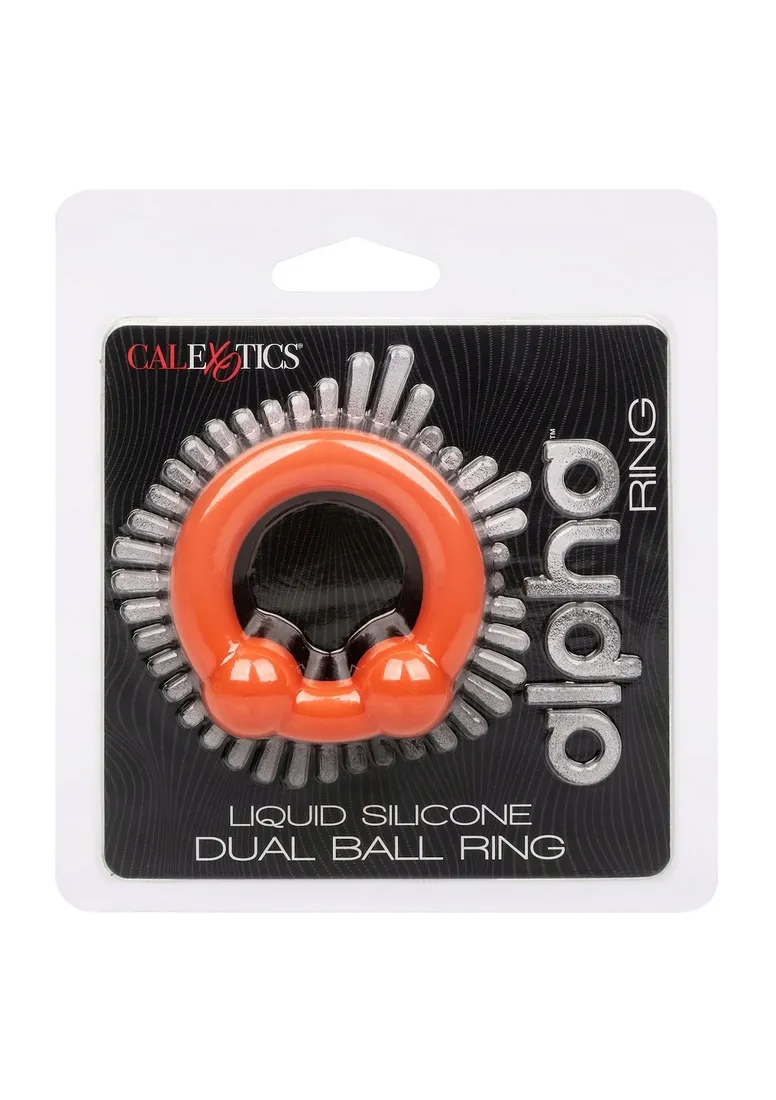 calexotics-alpha-liquid-silicone-dual-ball-ring-stan-nowy