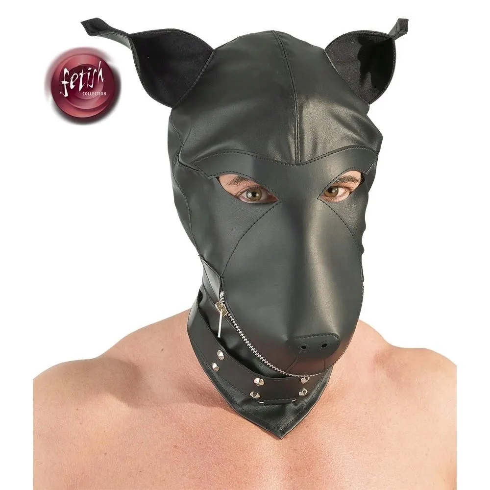 imitation-leather-dog-mask