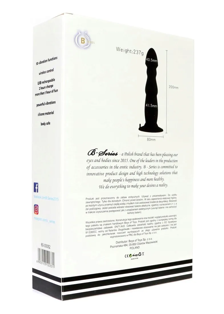 stymulator-prostate-massager-usb-10-function-remote-control-stan-nowy