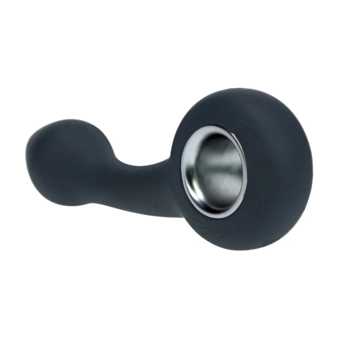vibrating-bulb-silicone-prostate-massager-with-loop-black
