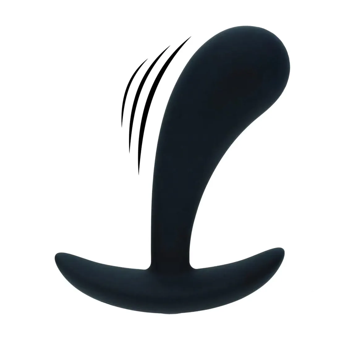 vibrating-silicone-prostate-stimulator-anal-plug-s-black