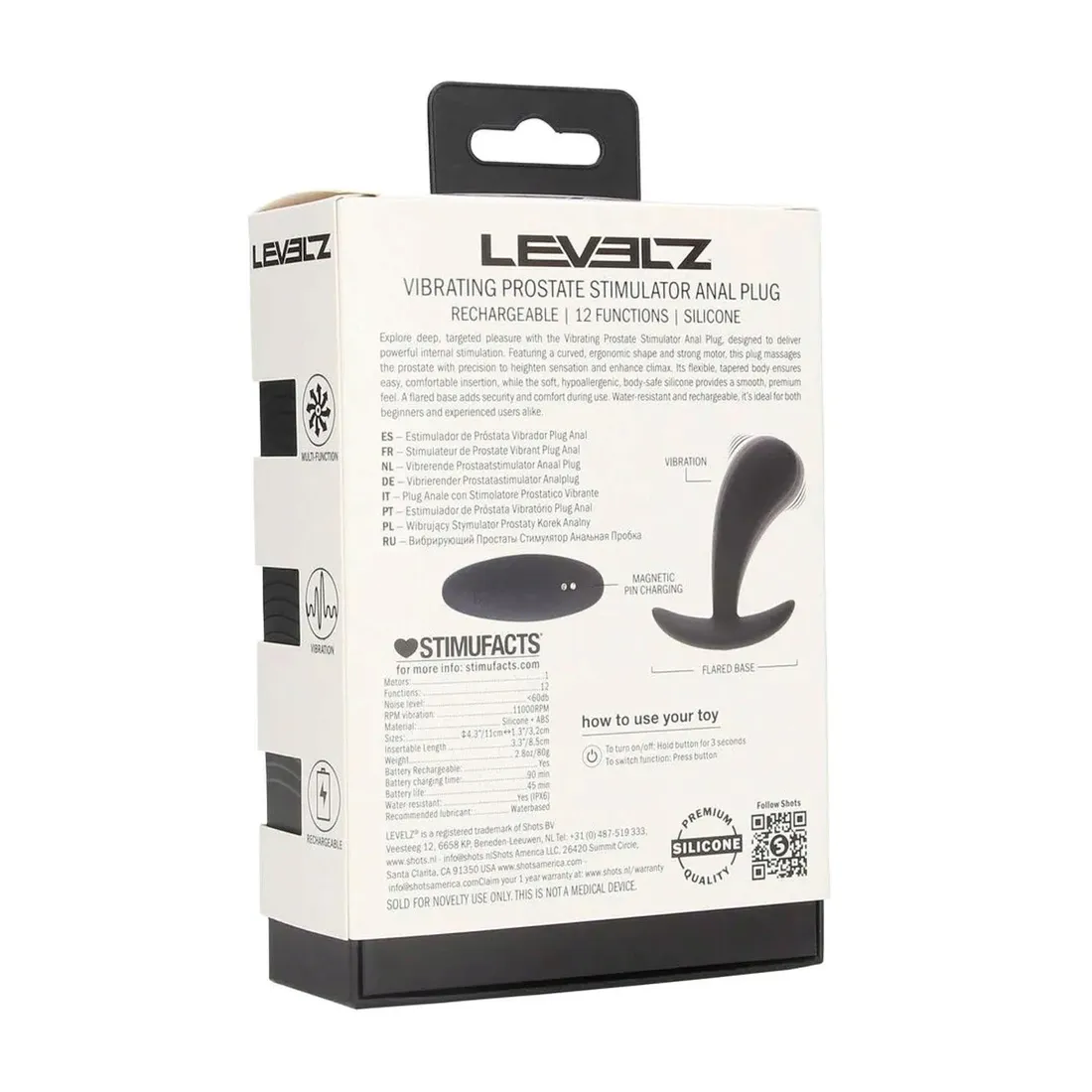 vibrating-silicone-prostate-stimulator-anal-plug-s-black