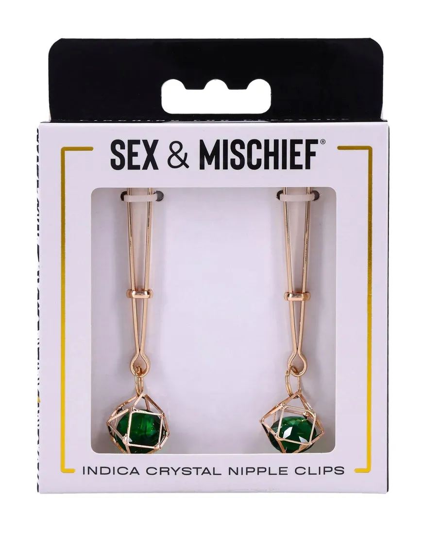 crystal-nipple-clips-kolor-zielony