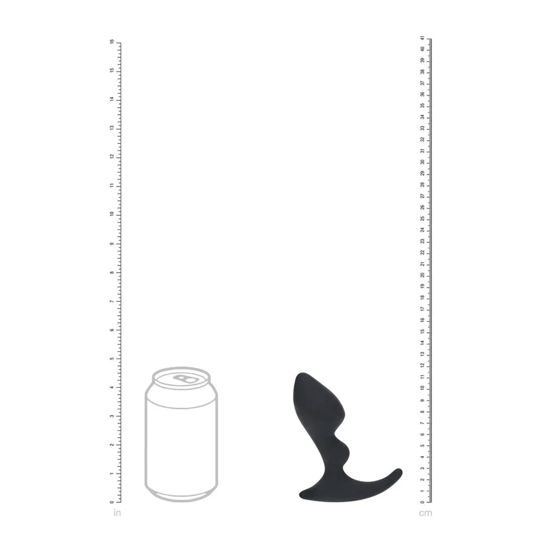 double-ripple-silicone-prostate-massager-black