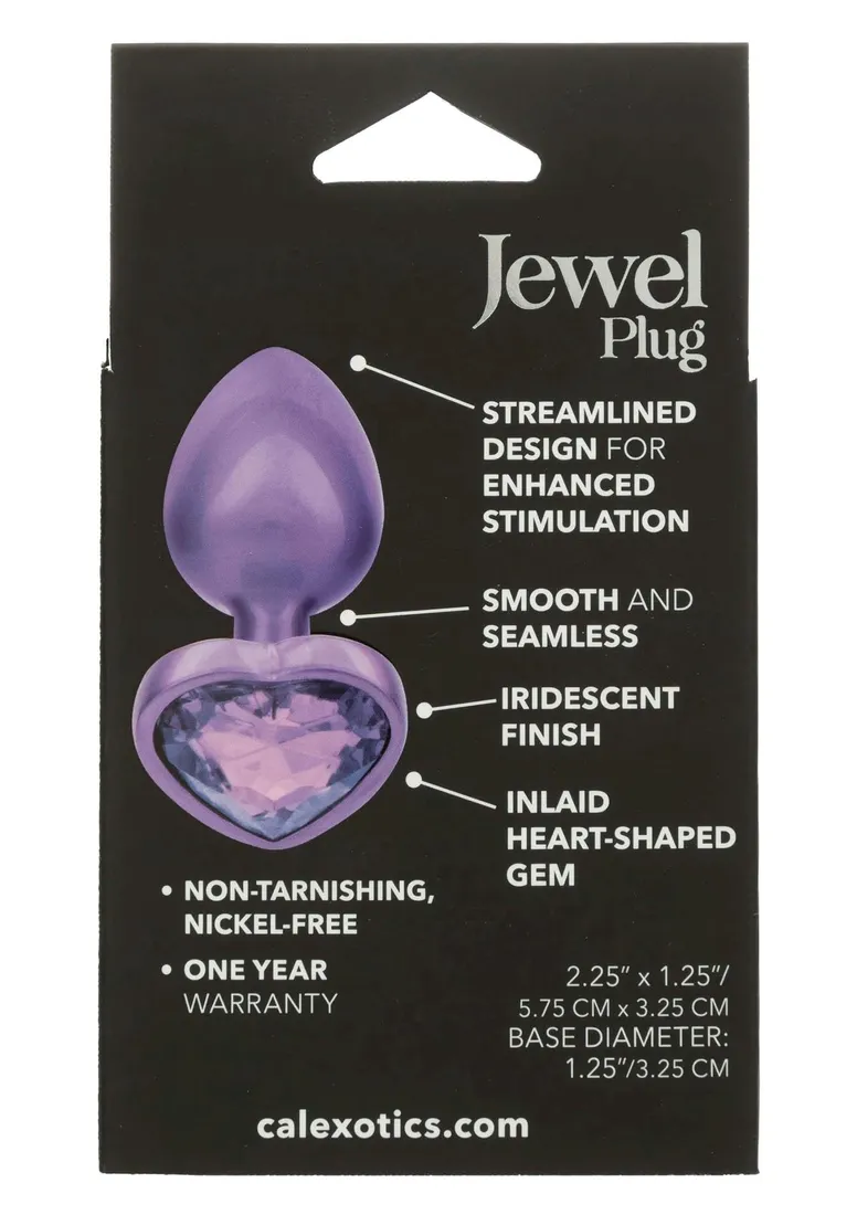 diamond-heart-plug-small-purple